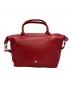 LONGCHAMP (ロンシャン) ル・プリアージュ・キュイール/2wayレザーバッグ レッド サイズ:-：14000円