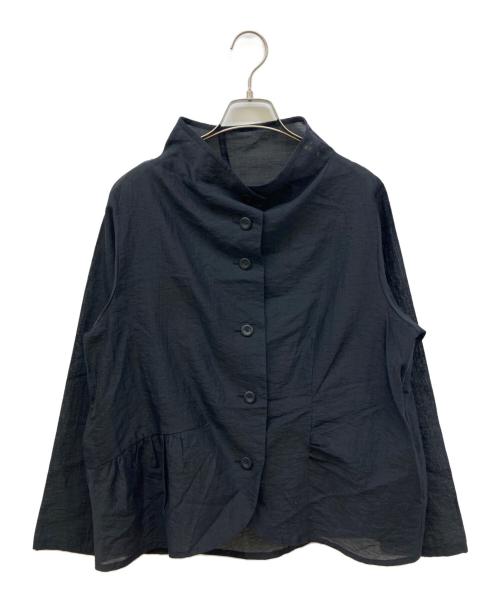 慈雨（ジウ）慈雨 (ジウ) ジャケット ブラック サイズ:40の古着・服飾アイテム