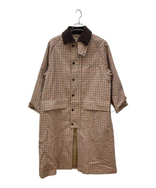 Barbour（バブアー）Barbour (バブアー) BURGHLEY/コート ブラウン サイズ:10の古着・服飾アイテム