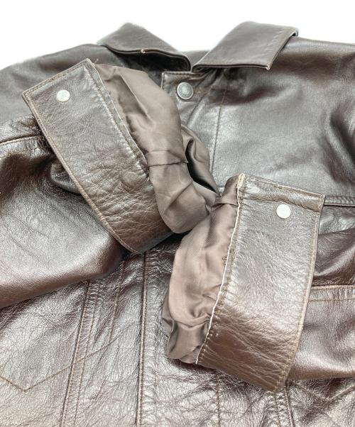 GAP（ギャップ）GAP (ギャップ) レザージャケット ブラック サイズ:Sの古着・服飾アイテム