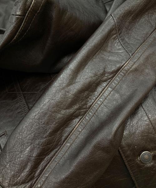 GAP（ギャップ）GAP (ギャップ) レザージャケット ブラック サイズ:Sの古着・服飾アイテム