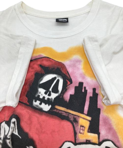 stussy（ステューシー）stussy (ステューシー) Tシャツ ホワイト サイズ:Lの古着・服飾アイテム