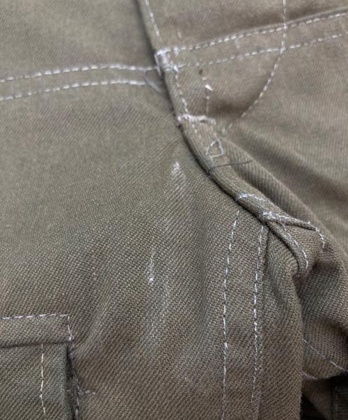 USED（ユーズド）USED (ユーズド) ダブルニーミリタリーパンツ グリーン サイズ:Lの古着・服飾アイテム