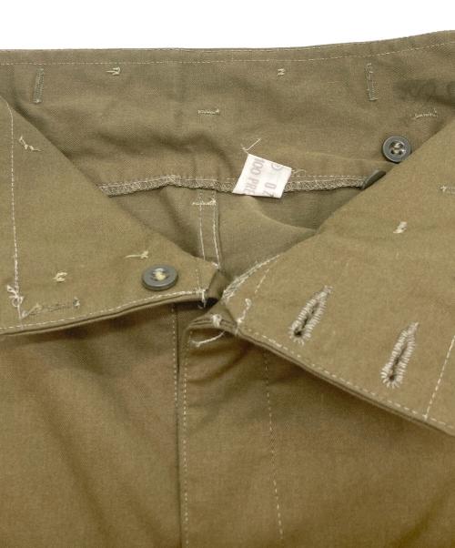 USED（ユーズド）USED (ユーズド) ダブルニーミリタリーパンツ グリーン サイズ:Lの古着・服飾アイテム