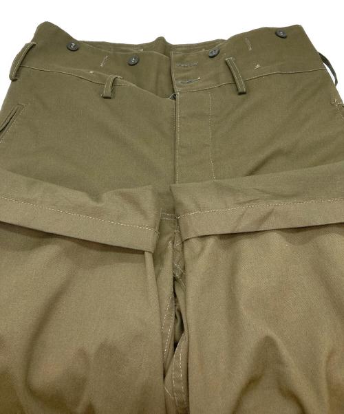 USED（ユーズド）USED (ユーズド) ダブルニーミリタリーパンツ グリーン サイズ:Lの古着・服飾アイテム