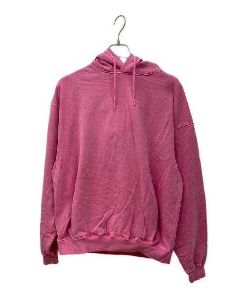 MARTINE ROSE（マーティン・ローズ）MARTINE ROSE (マーティン・ローズ) ロゴパーカー ピンク サイズ:Sの古着・服飾アイテム