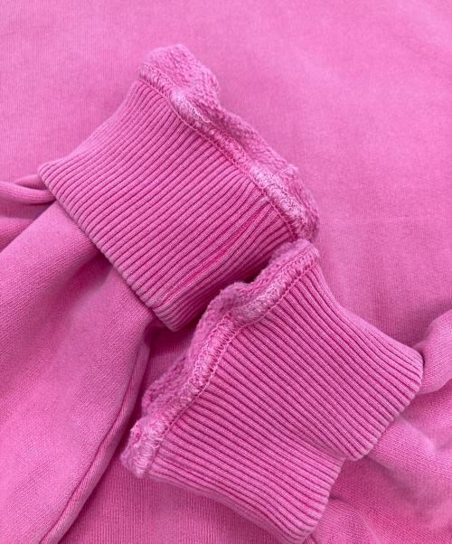 MARTINE ROSE（マーティン・ローズ）MARTINE ROSE (マーティン・ローズ) ロゴパーカー ピンク サイズ:Sの古着・服飾アイテム