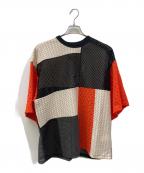 yoshio kuboヨシオクボ）の古着「VARIOUS LACE S S TEE」｜マルチカラー