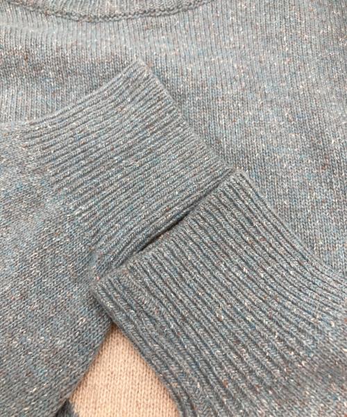 Christian Dior MONSIEUR（クリスチャンディオールムッシュ）Christian Dior MONSIEUR (クリスチャンディオールムッシュ) メランジアーガイルニット ブルー サイズ:Lの古着・服飾アイテム