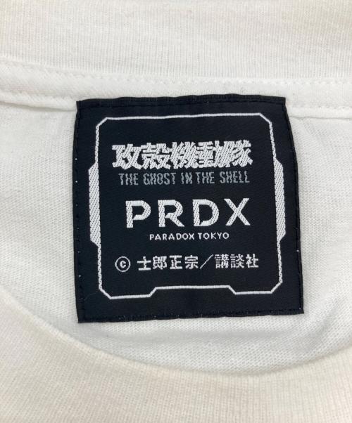 PARADOX TOKYO（パラドックストーキョー）PARADOX TOKYO (パラドックストーキョー) 攻殻機動隊プリントTシャツ ホワイト サイズ:SIZE 3の古着・服飾アイテム