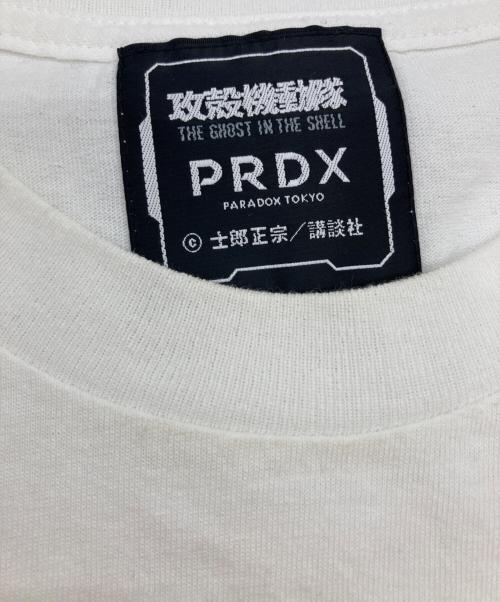 PARADOX TOKYO（パラドックストーキョー）PARADOX TOKYO (パラドックストーキョー) 攻殻機動隊プリントTシャツ ホワイト サイズ:SIZE 3の古着・服飾アイテム