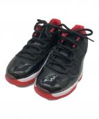 NIKEナイキ）の古着「NIKE AIR JORDAN 11 RETRO LOW」｜ブラック×レッド