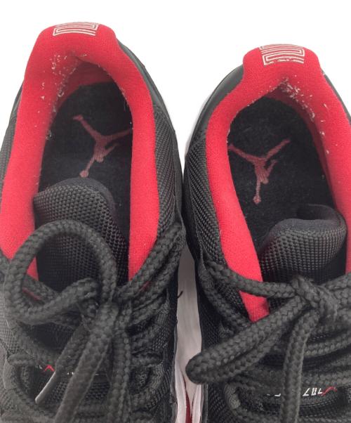 NIKE（ナイキ）NIKE (ナイキ) NIKE AIR JORDAN 11 RETRO LOW ブラック×レッド サイズ:26の古着・服飾アイテム