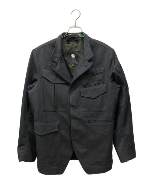 G-STAR RAW（ジースターロゥ）G-STAR RAW (ジースターロゥ) E UTILITY BLAZER ブラック サイズ:Ｍの古着・服飾アイテム
