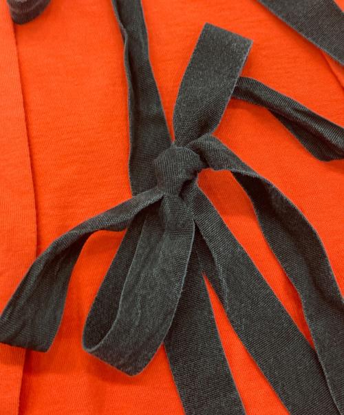 MARNI（マルニ）MARNI (マルニ) バックリボン Tシャツ レッド サイズ:38の古着・服飾アイテム