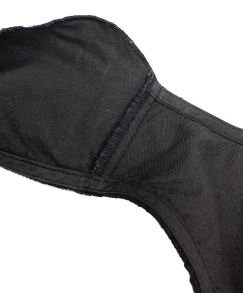 Gypsohila（ジプソフィア）Gypsohila (ジプソフィア) スカラップベスト ブラック サイズ:Freeの古着・服飾アイテム