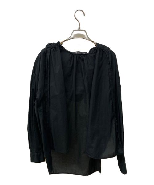 mizuiro-ind（ミズイロインド）mizuiro-ind (ミズイロインド) フーデッドシャツ ブラック サイズ:不明の古着・服飾アイテム