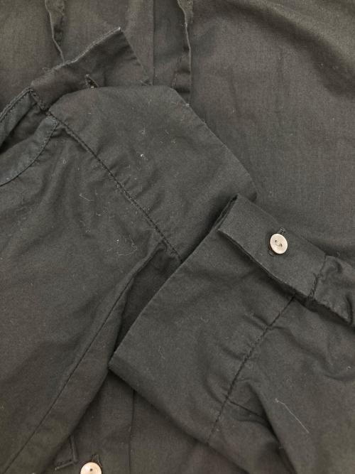 mizuiro-ind（ミズイロインド）mizuiro-ind (ミズイロインド) フーデッドシャツ ブラック サイズ:不明の古着・服飾アイテム