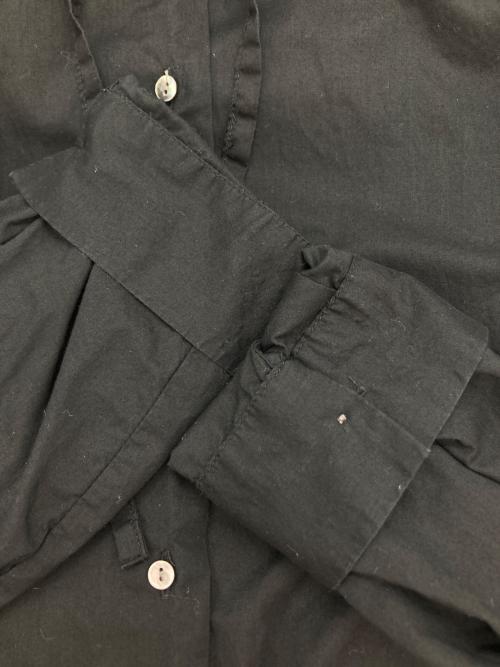 mizuiro-ind（ミズイロインド）mizuiro-ind (ミズイロインド) フーデッドシャツ ブラック サイズ:不明の古着・服飾アイテム