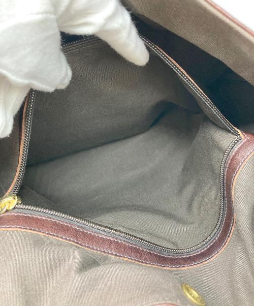 IL BISONTE（イル ビゾンテ）IL BISONTE (イル ビゾンテ) レザーワンショルダーバッグ ブラウンの古着・服飾アイテム