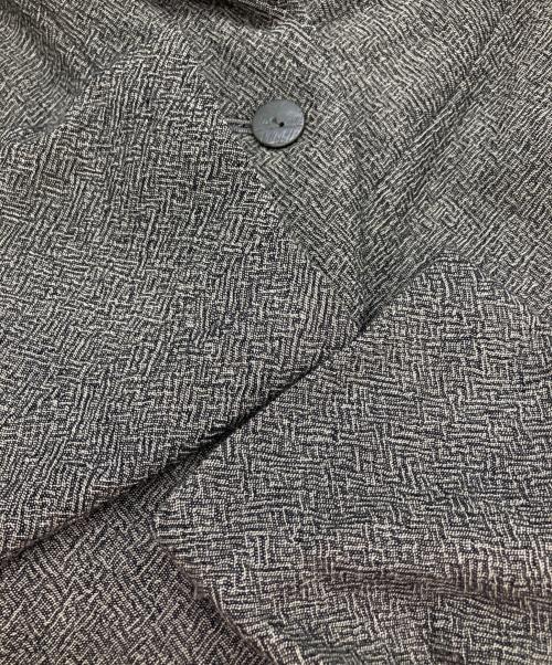 慈雨（ジウ）慈雨 (ジウ) 2Bジャケット グレー サイズ:40の古着・服飾アイテム