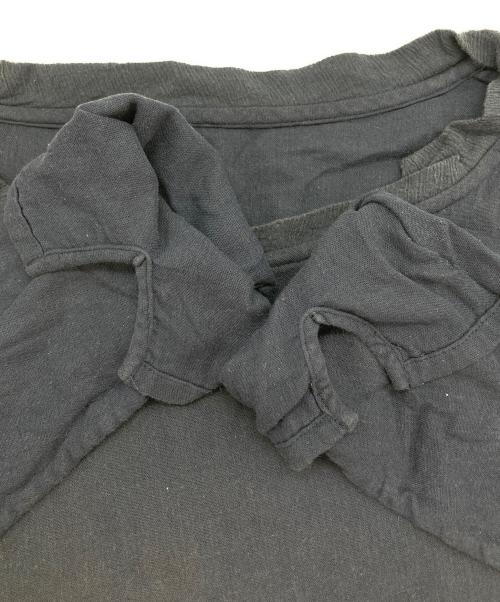 芽風（メフウ）芽風 (メフウ) 楊柳ワンピース ネイビー サイズ:Mの古着・服飾アイテム