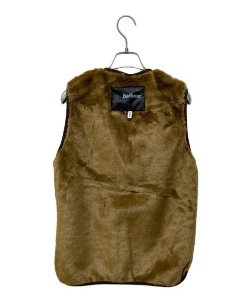Barbour（バブアー）Barbour (バブアー) FUR LINER VEST ブラウン サイズ:34の古着・服飾アイテム