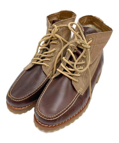 Timberland（ティンバーランド）Timberland (ティンバーランド) レザーブーツ ブラウン サイズ:9の古着・服飾アイテム