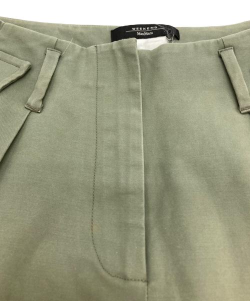 WEEKEND Max Mara（ウィークエンド マックスマーラ）WEEKEND Max Mara (ウィークエンド マックスマーラ) ワイドパンツ グリーン サイズ:Sの古着・服飾アイテム