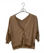 GRACE CONTINENTAL（グレースコンチネンタル）の古着「カーディガン」｜ブラウン