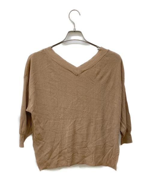 GRACE CONTINENTAL（（グレースコンチネンタル）GRACE CONTINENTAL (（グレースコンチネンタル) カーディガン ブラウン サイズ:Sの古着・服飾アイテム