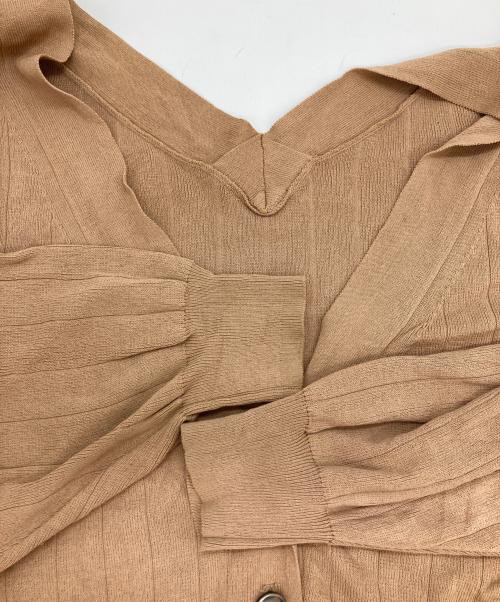 GRACE CONTINENTAL（（グレースコンチネンタル）GRACE CONTINENTAL (（グレースコンチネンタル) カーディガン ブラウン サイズ:Sの古着・服飾アイテム