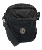 STONE ISLANDストーンアイランド）の古着「ロゴミニショルダーバッグ」｜ブラック