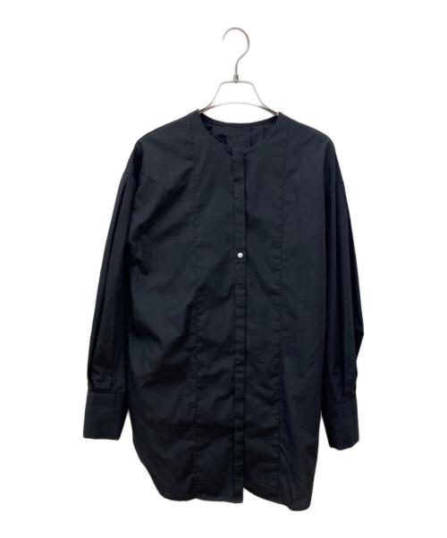 Cen.（セン）Cen. (セン) シャツブラウス ブラック サイズ:Mの古着・服飾アイテム
