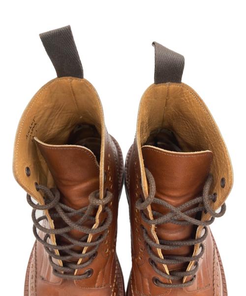 Tricker's（トリッカーズ）Tricker's (トリッカーズ) MALTON/ウィングチップブーツ ブラウン サイズ:6Wの古着・服飾アイテム