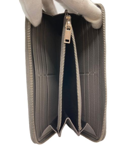 Saint Laurent Paris（サンローランパリ）Saint Laurent Paris (サンローランパリ) ラウンドジップウォレット グレー サイズ:-の古着・服飾アイテム