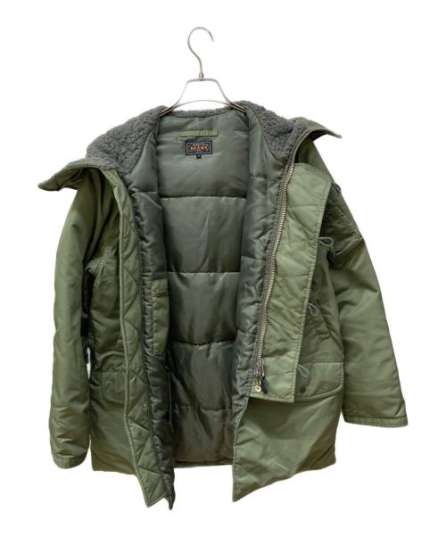 BEAMS PLUS（ビームスプラス）BEAMS PLUS (ビームスプラス) N-3B ダウンジャケット オリーブ サイズ:不明の古着・服飾アイテム