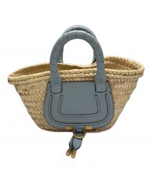 Chloe（クロエ）の古着「カゴバッグ」｜スカイブルー