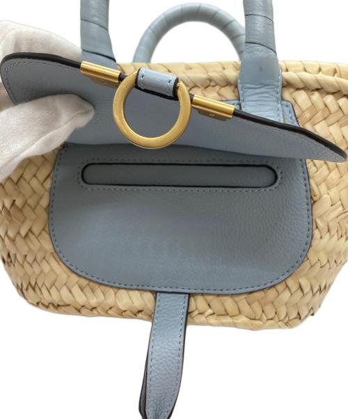 Chloe（クロエ）Chloe (クロエ) カゴバッグ スカイブルー サイズ:-の古着・服飾アイテム