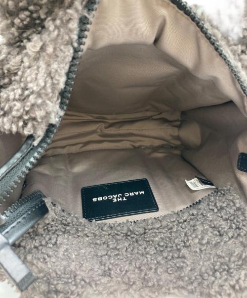 MARC JACOBS（マークジェイコブズ）MARC JACOBS (マークジェイコブス) THE MICRO TEDDY TOTE BAG グレーの古着・服飾アイテム