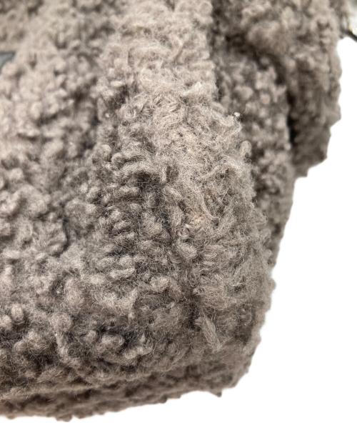 MARC JACOBS（マークジェイコブズ）MARC JACOBS (マークジェイコブス) THE MICRO TEDDY TOTE BAG グレーの古着・服飾アイテム