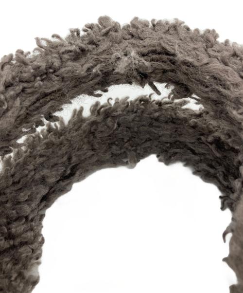 MARC JACOBS（マークジェイコブズ）MARC JACOBS (マークジェイコブス) THE MICRO TEDDY TOTE BAG グレーの古着・服飾アイテム