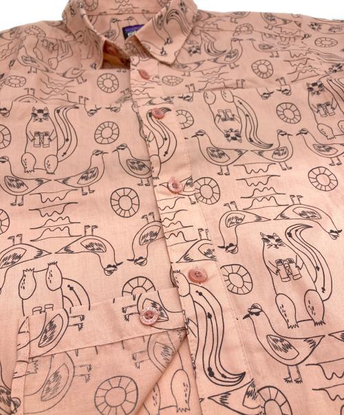 Patagonia（パタゴニア）Patagonia (パタゴニア) 総柄シャツ ピンク サイズ:XSの古着・服飾アイテム