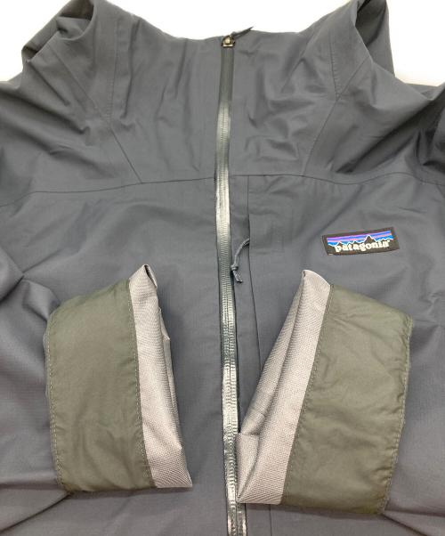 Patagonia（パタゴニア）Patagonia (パタゴニア) BOULDER FORK WATERPROOF RAIN JACKET/マウンテンパーカー ネイビー サイズ:Lの古着・服飾アイテム