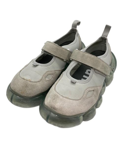 grounds（グラウンズ）grounds (グラウンズ) メリージェーンスニーカー ライトグレー サイズ:26の古着・服飾アイテム