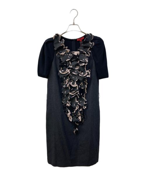 VIVIENNE TAM（ヴィヴィアンタム）VIVIENNE TAM (ヴィヴィアンタム) ワンピース ブラック サイズ:4 未使用品の古着・服飾アイテム