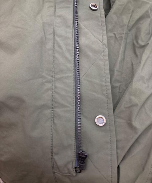 UN3D.（アンスリード）UN3D. (アンスリード) ライトマウンテンコート ブルー×グリーン サイズ:Sの古着・服飾アイテム