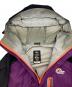 中古・古着 Lowe Alpine (ロウアルパイン) stussy (ステューシー) マウンテンパーカー パープル×ブラック サイズ:M：16000円