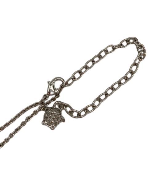 VERSACE（ヴェルサーチェ）VERSACE (ヴェルサーチェ) メデューサネックレス シルバーの古着・服飾アイテム