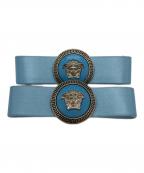 VERSACEヴェルサーチェ）の古着「ヘアクリップ」｜スカイブルー